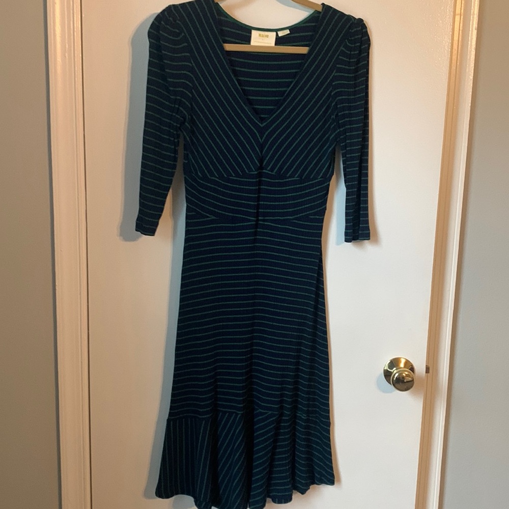 Flores Striped Dress by Maeve